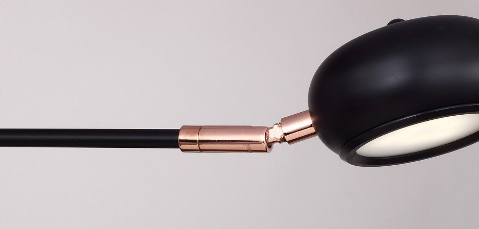 Люстра Curved Stix Chandelier 6 Black - Loft-Concept в Перми