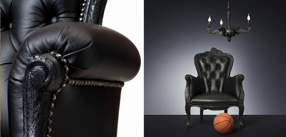 Дизайнерское Кресло Moooi Smoke обугленный эффект Дизайнерское Кресло Moooi Smoke обугленный эффект - Loft-Concept в Перми