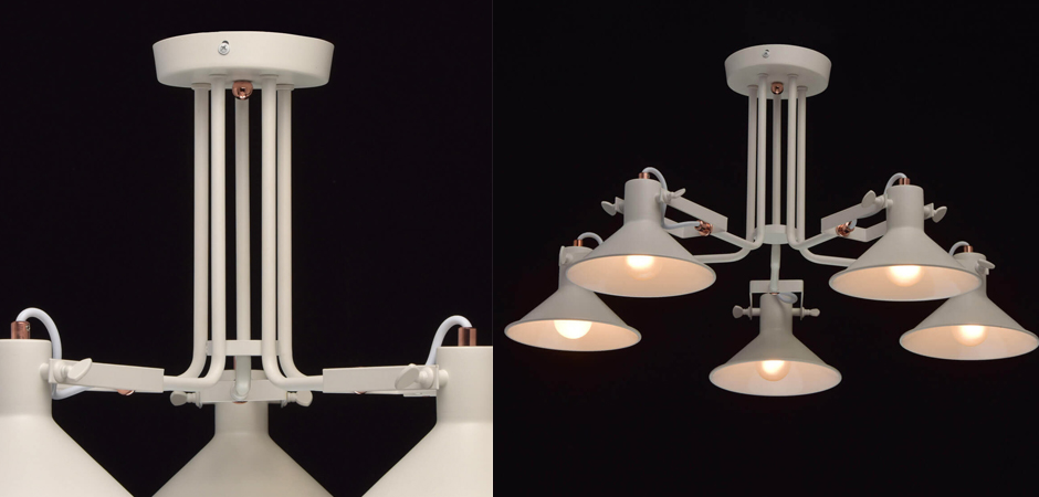 Потолочный светильник Rotating Light White Потолочный светильник Rotating Light White - Loft-Concept в Перми