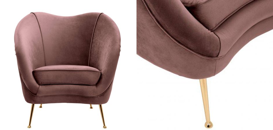Кресло Eichholtz Chair Cambiano Rose Кресло Eichholtz Chair Cambiano Rose - Loft-Concept в Перми