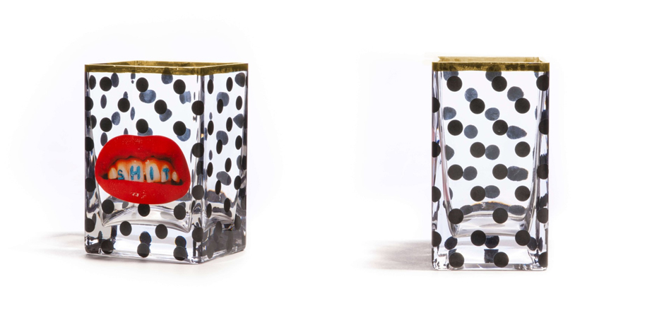 Ваза Glass Vase Shit Pois Ваза Glass Vase Shit Pois - Loft-Concept в Перми