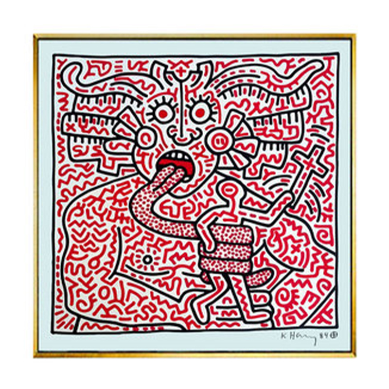 Постер Keith Haring 15 Мульти в Перми | Loft Concept 