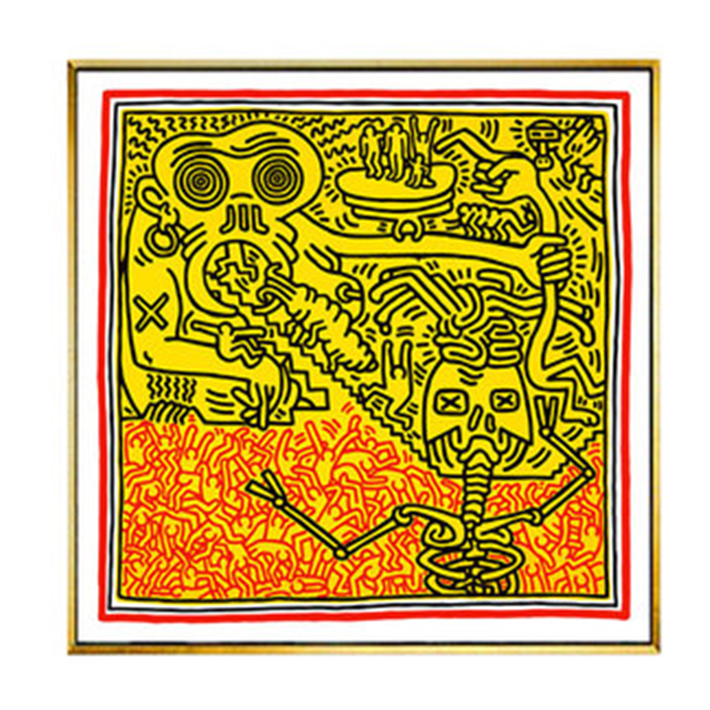 Постер Keith Haring 13 Мульти в Перми | Loft Concept 