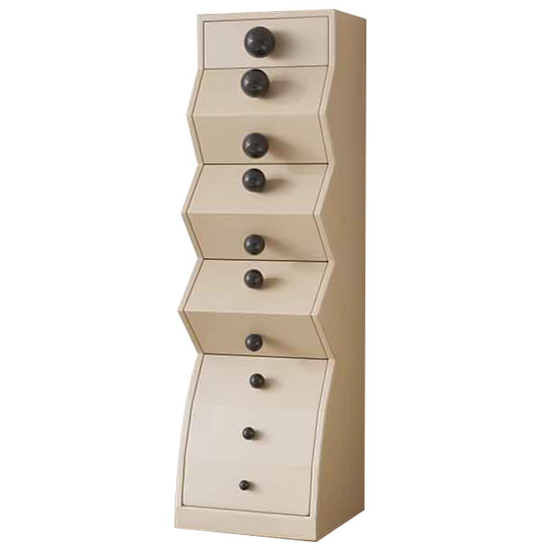 Комод Garton Wooden Forms Chest Of Drawers Beige Бежевый Черный в Перми | Loft Concept 