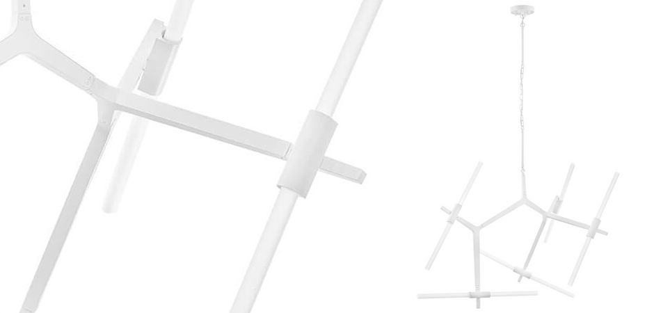Люстра Агнес Chandelier White 10 Люстра Агнес Chandelier White 10 - Loft-Concept в Перми