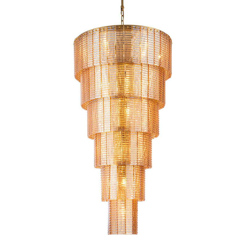 Люстра Branwen Amber Chandelier 71 Золотой Янтарный в Перми | Loft Concept 