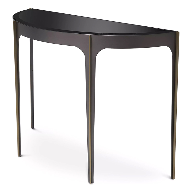 Консоль Eichholtz Console Table Artemisa Bronze Бронза Черный в Перми | Loft Concept 