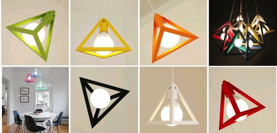 Подвесной светильник Tetrahedron Color Подвесной светильник Tetrahedron Color - Loft-Concept в Перми
