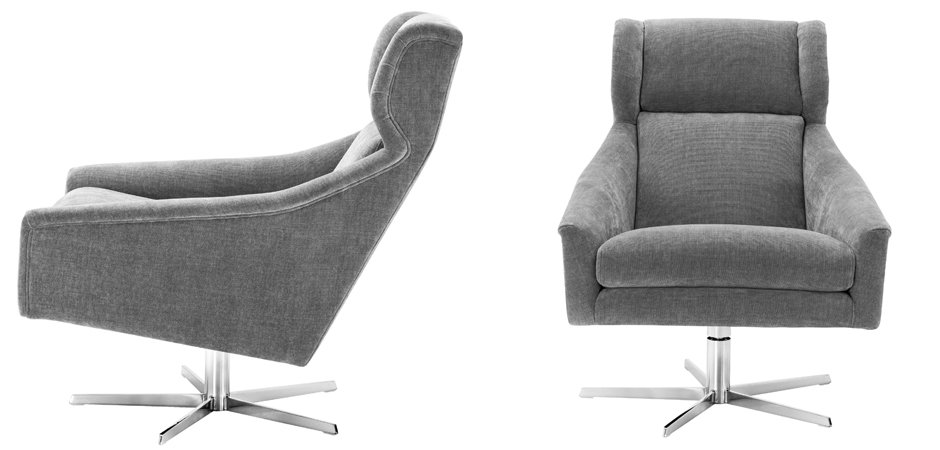 Кресло Eichholtz Swivel Chair Nara Кресло Eichholtz Swivel Chair Nara - Loft-Concept в Перми