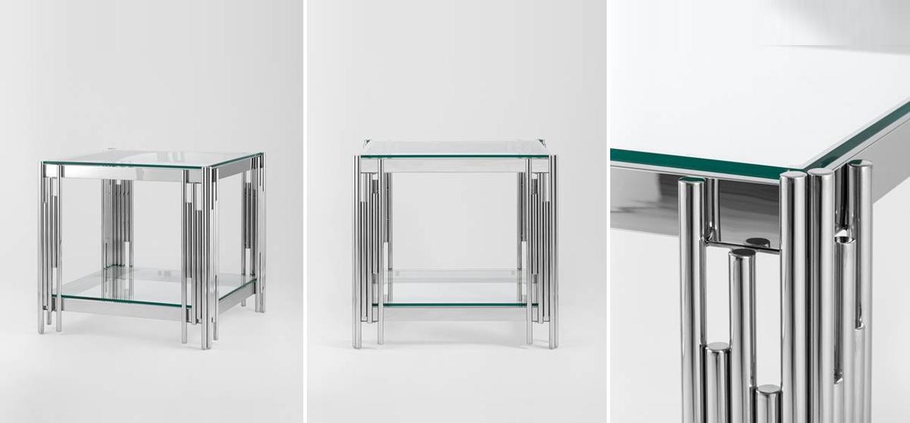 Стол приставной Collection ACCORD Silver - фото