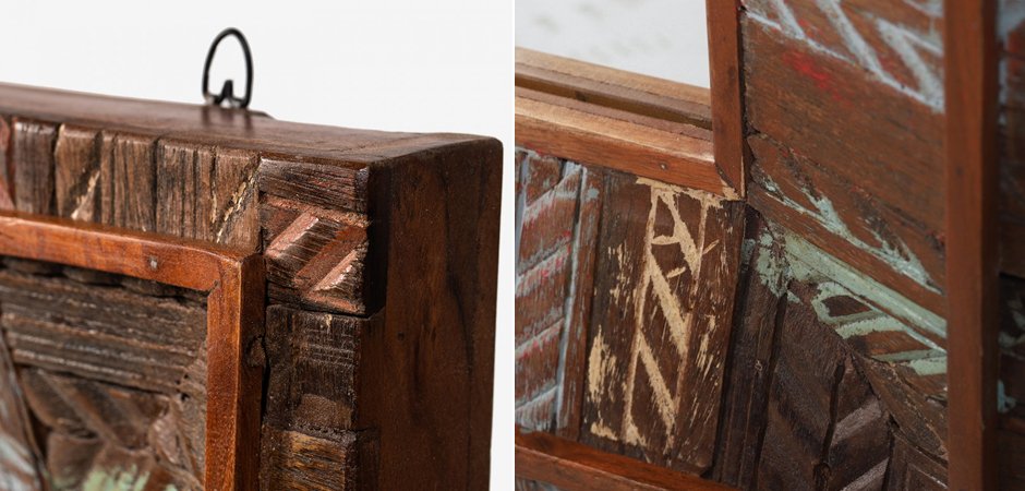 Зеркало Antique Wood Rectangle Зеркало Antique Wood Rectangle - Loft-Concept в Перми