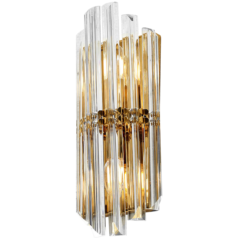 Бра Luxxu Glass Sconce Золотой Прозрачное Стекло в Перми | Loft Concept 