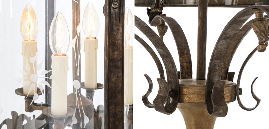 Люстра Eichholtz Lantern Place Des Vosges Люстра Eichholtz Lantern Place Des Vosges - Loft-Concept в Перми