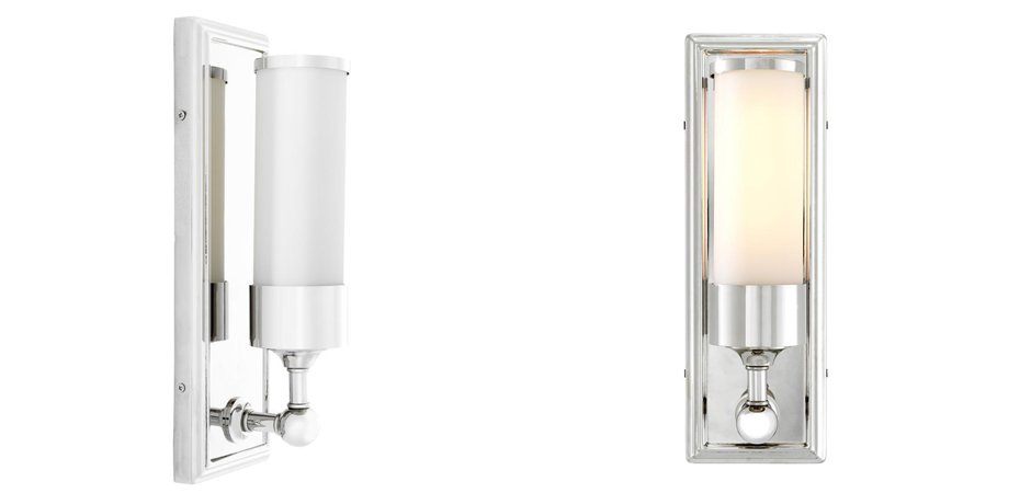 Бра Eichholtz Wall Lamp Valentine Nickel Бра Eichholtz Wall Lamp Valentine Nickel - Loft-Concept в Перми