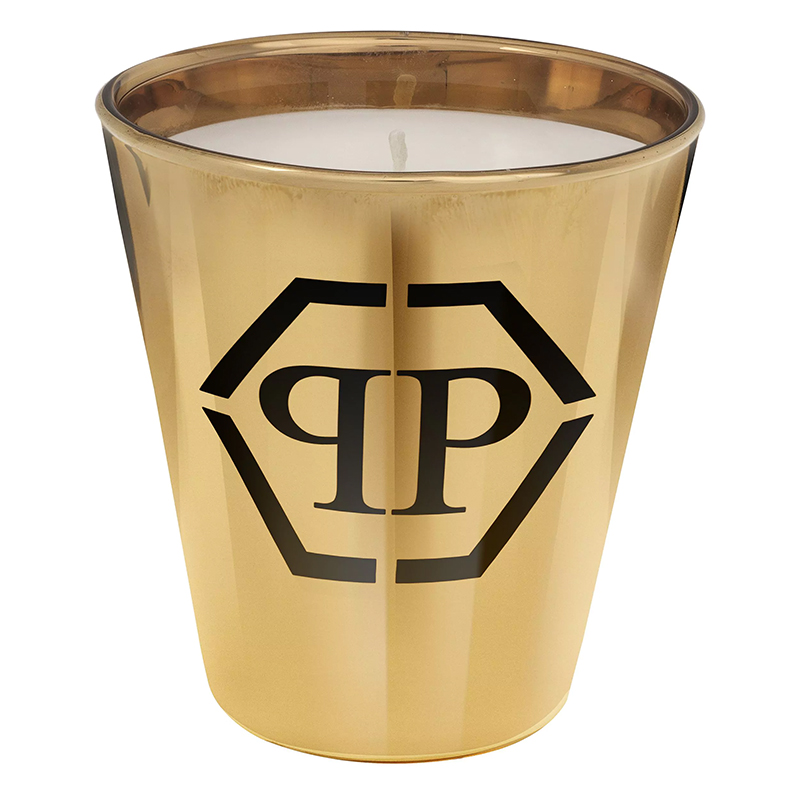 Свеча Philipp Plein Candle Empire Gold S Золотой Черный Белый в Перми | Loft Concept 