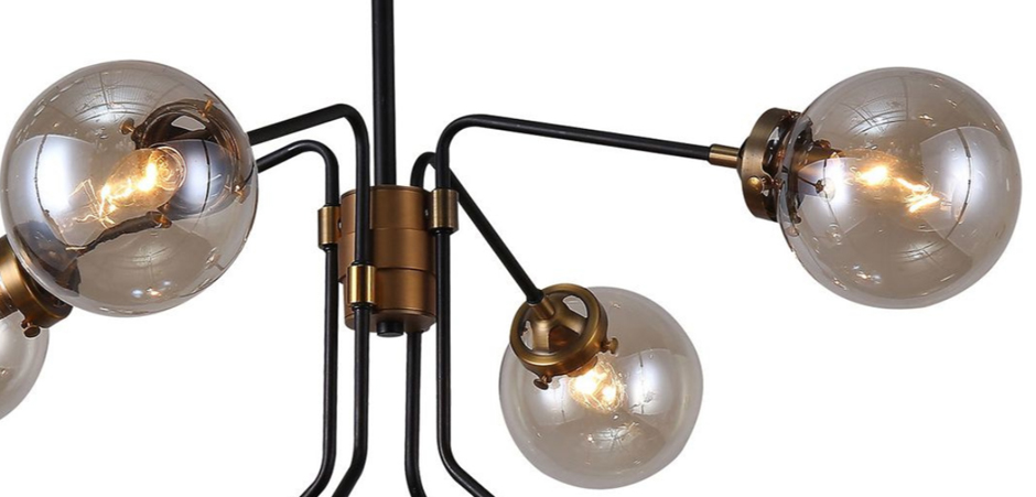 Большой Светильник Bistro Ceiling Globe 8 Большой Светильник Bistro Ceiling Globe 8 - Loft-Concept в Перми