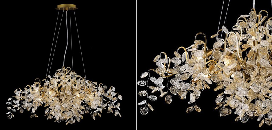 Люстра FAIRYTREE Chandelier Gold 9 Люстра FAIRYTREE Chandelier Gold 9 - Loft-Concept в Перми
