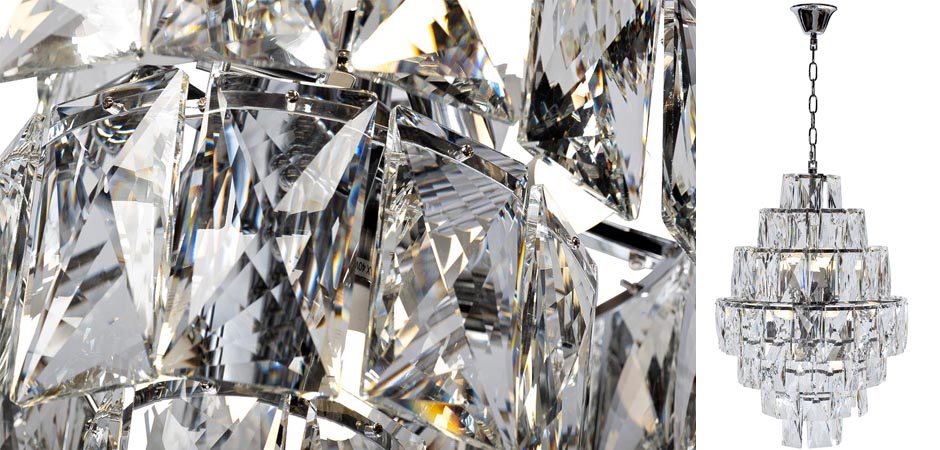 Люстра Tiers Crystal Light Chandelier 16 Люстра Tiers Crystal Light Chandelier 16 - Loft-Concept в Перми