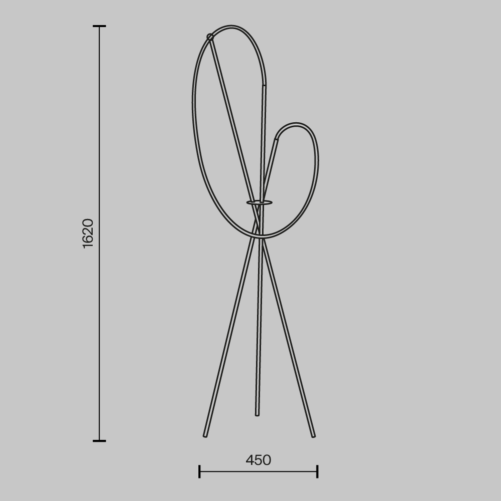 Напольный светильник Crochet 3000К 36Вт в Перми