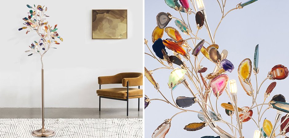 Торшер Sprigs of Agate Floor Lamp Торшер Sprigs of Agate Floor Lamp - Loft-Concept в Перми