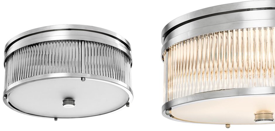 Потолочный светильник Ceiling Lamp Stamford Nickel - Loft-Concept в Перми