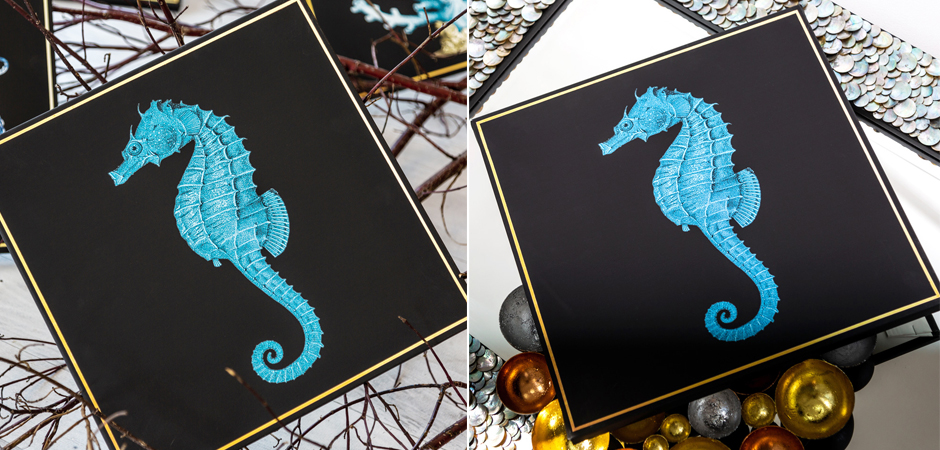 Постер Blue Sea Horse Poster Постер Blue Sea Horse Poster - Loft-Concept в Перми