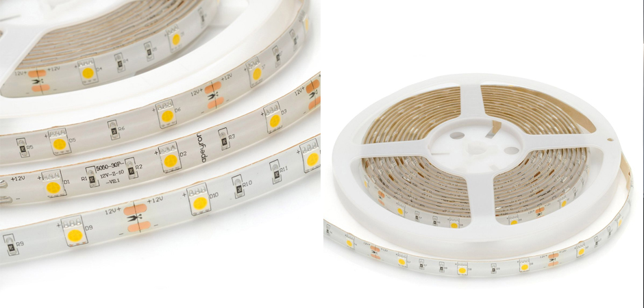 Светодиодная влагозащищенная лента 7,2W/m 30Led/m 5050SMD дневной белый 5M Светодиодная влагозащищенная лента 7,2W/m 30Led/m 5050SMD дневной белый 5M - Loft-Concept в Перми