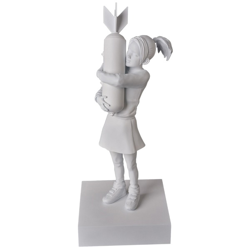 Статуэтка Banksy Bomb Hugger Sculpture White Белый в Перми | Loft Concept 