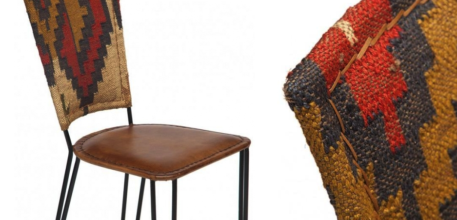 Стул кожаный Kelim Pattern Стул кожаный Kelim Pattern - Loft-Concept в Перми
