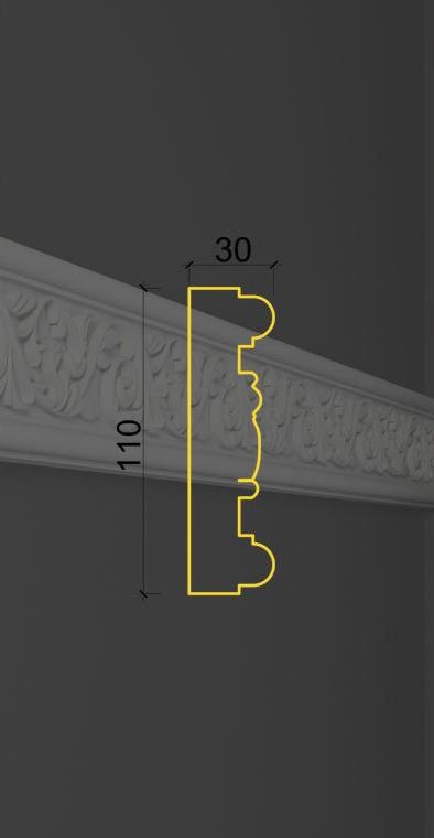 Молдинг с орнаментом MO-20 в Перми