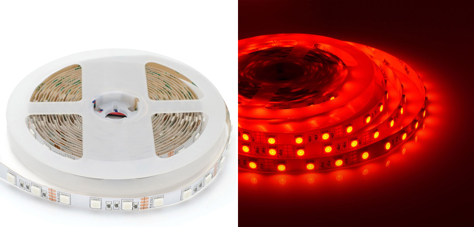 Светодиодная лента 14,4W/m 60LED/m 5050SMD разноцветная 5M Светодиодная лента 14,4W/m 60LED/m 5050SMD разноцветная 5M - Loft-Concept в Перми