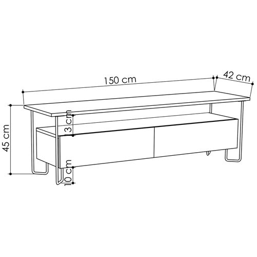 ТВ-тумба Lee Beige TV Stand в Перми