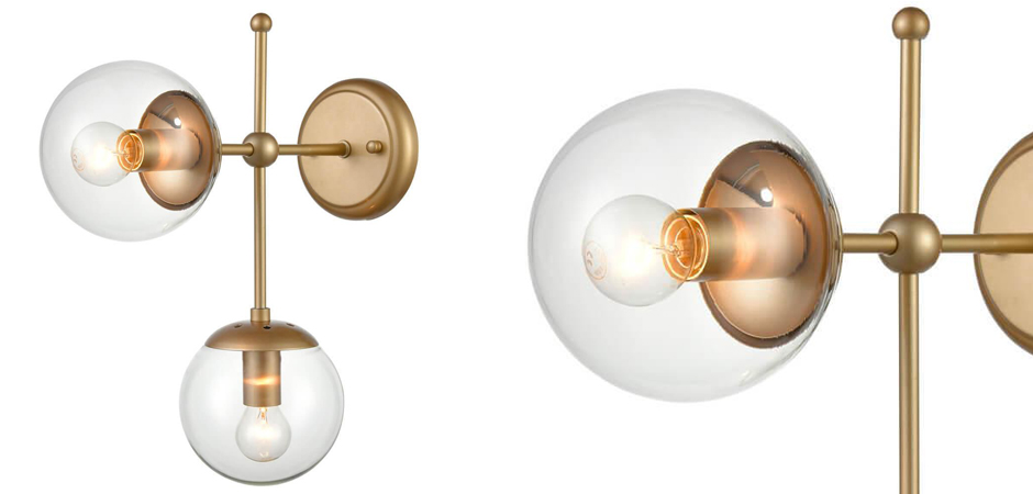 Бра Gold Balls Bra 2 Бра Gold Balls Bra 2 - Loft-Concept в Перми