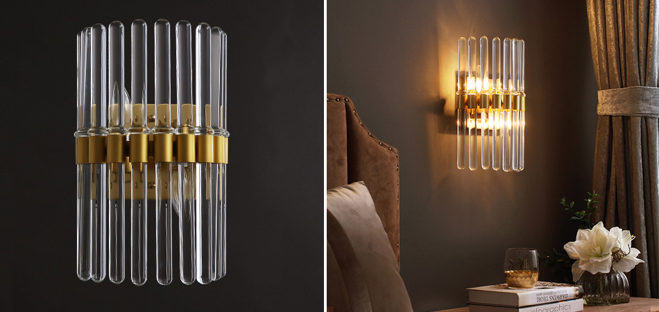 Бра Glass Tubes Sconces Бра Glass Tubes Sconces - Loft-Concept в Перми