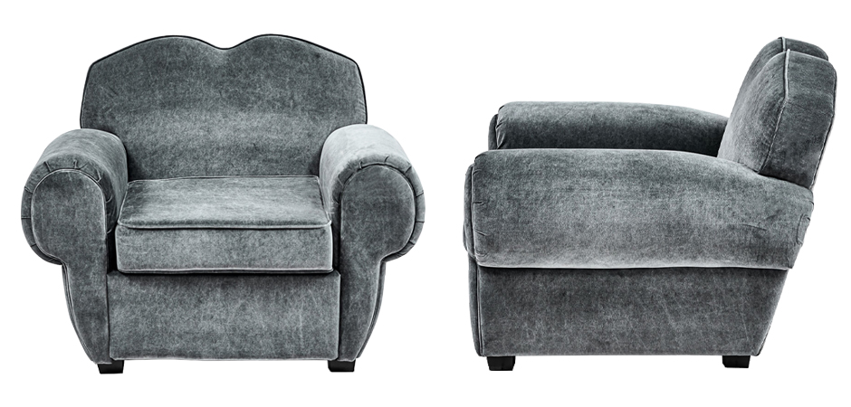 Кресло Braganza Chair Gray Кресло Braganza Chair Gray - Loft-Concept в Перми