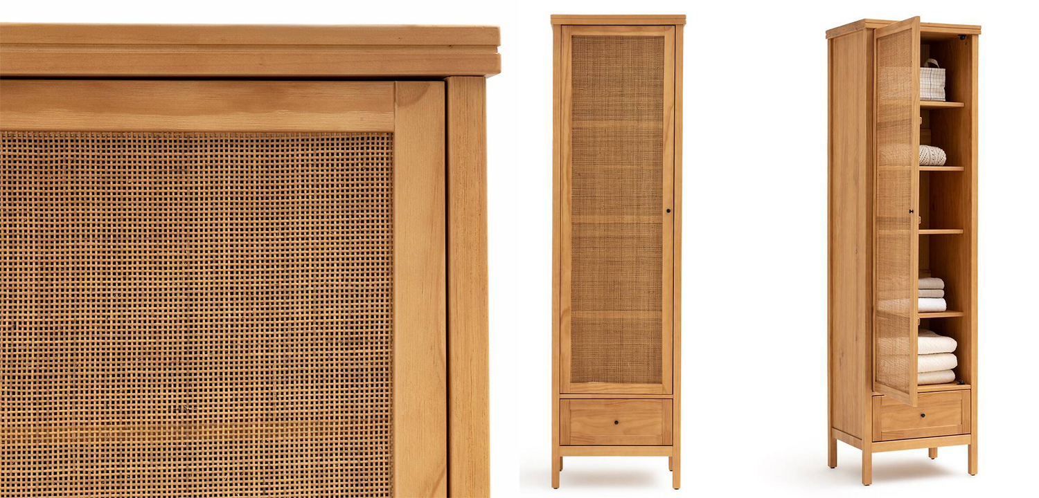 Шкаф Niels Wicker Cupboard - фото