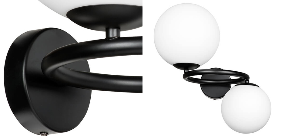 Бра Bubbles on Ring Sconces Black Бра Bubbles on Ring Sconces Black - Loft-Concept в Перми