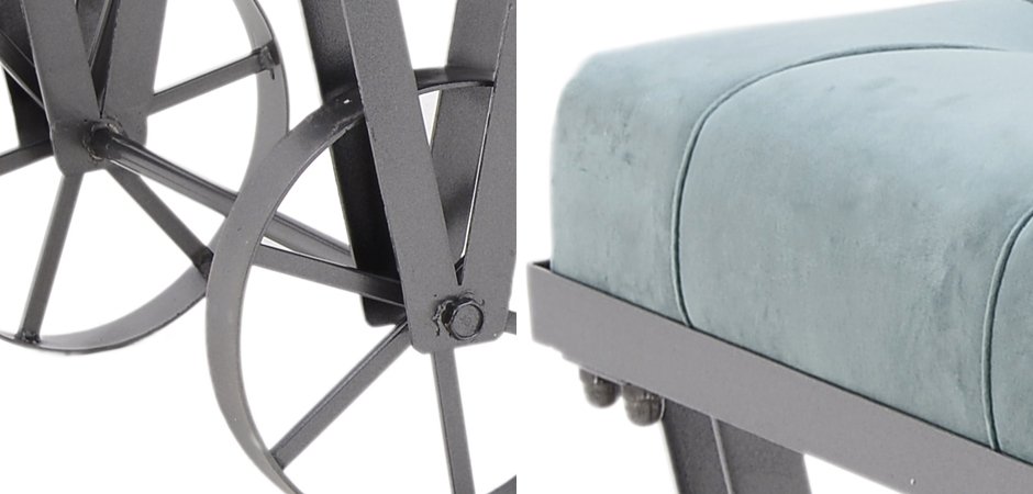 Банкетка Bench Seat Loft blue Банкетка Bench Seat Loft blue - Loft-Concept в Перми