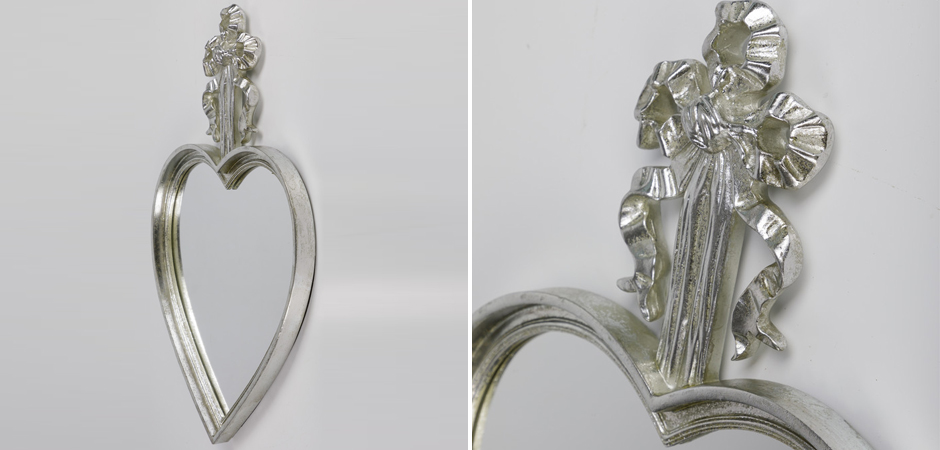 Зеркало Mirror Heart Серебристое Зеркало Mirror Heart Серебристое - Loft-Concept в Перми