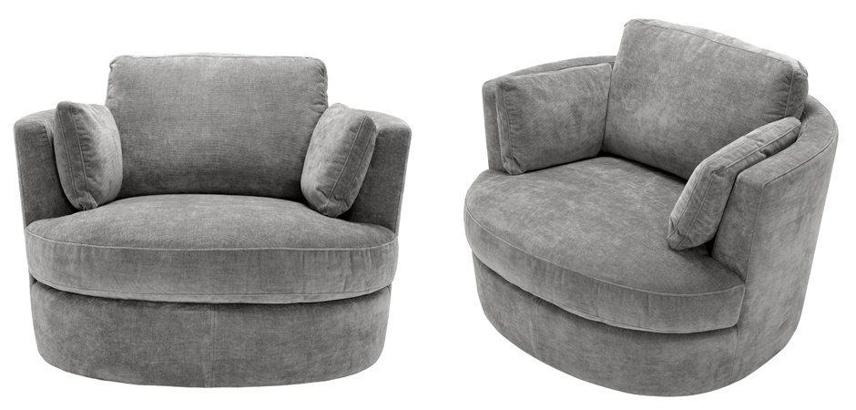 Кресло Eichholtz Chair Clarissa Grey Кресло Eichholtz Chair Clarissa Grey - Loft-Concept в Перми