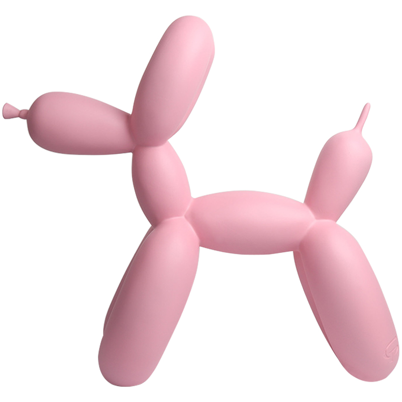 Статуэтка Jeff Koons Balloon Dog Matte Pink Розовый в Перми | Loft Concept 