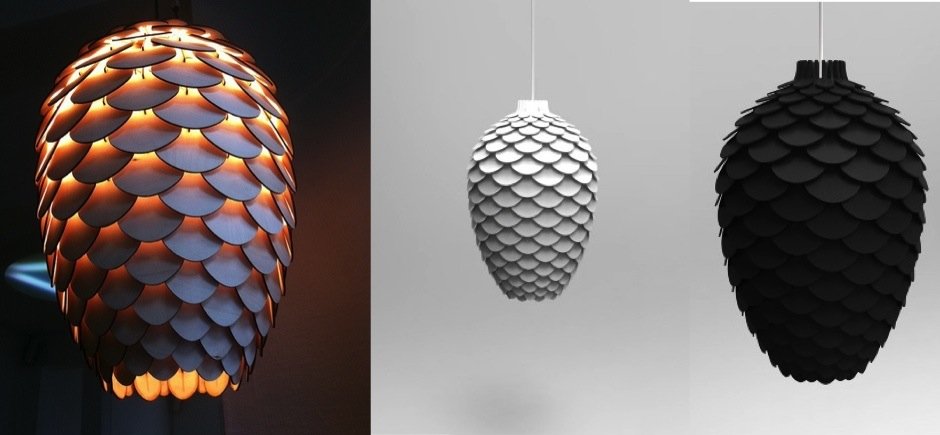 Люстра Pinecone Wooden King Люстра Pinecone Wooden King - Loft-Concept в Перми
