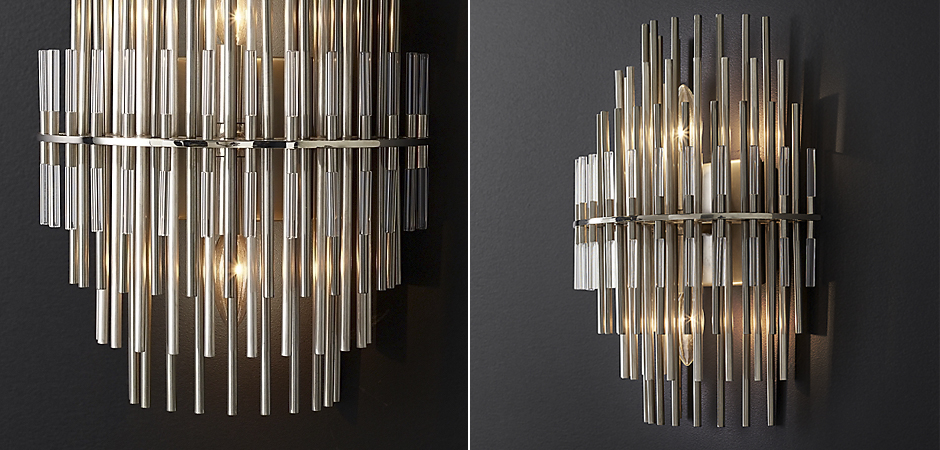 Бра Restoration Hardware Emile Sconce Chrome Бра Restoration Hardware Emile Sconce Chrome - Loft-Concept в Перми