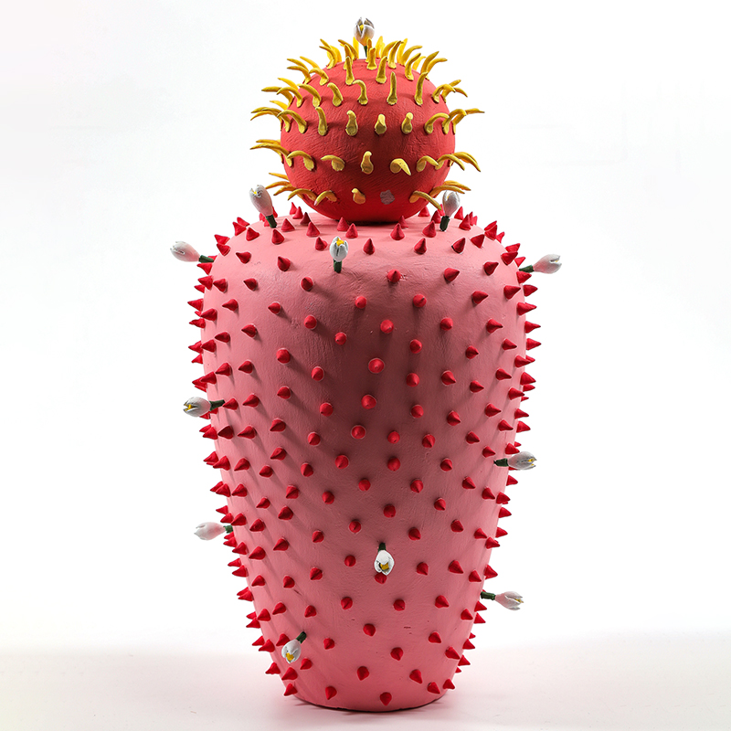 Статуэтка тропический фрукт Pandora Tropical Fruit Prickly Pink Fruit Розовый Красный Мульти Статуэтка тропический фрукт Pandora Tropical Fruit Prickly Pink Fruit Розовый Красный Мульти в Перми | Loft Concept