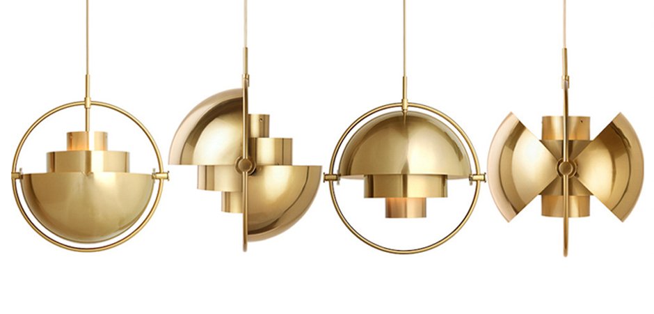 Светильник Louis Weisdorff Multi-lite Pendant Gold Светильник Louis Weisdorff Multi-lite Pendant Gold - Loft-Concept в Перми