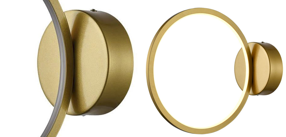 Бра Luminous Ring Gold Bra Бра Luminous Ring Gold Bra - Loft-Concept в Перми
