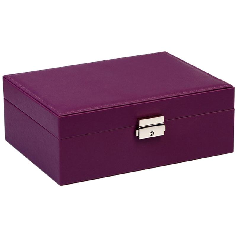 Шкатулка Porfirio Jewerly Organizer Box violet Фиолетовый Шкатулка Porfirio Jewerly Organizer Box violet Фиолетовый в Перми | Loft Concept