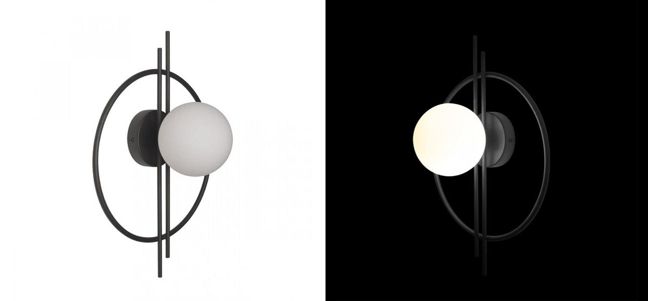 Бра Balance Beads Libra Black 40 см - фото №1