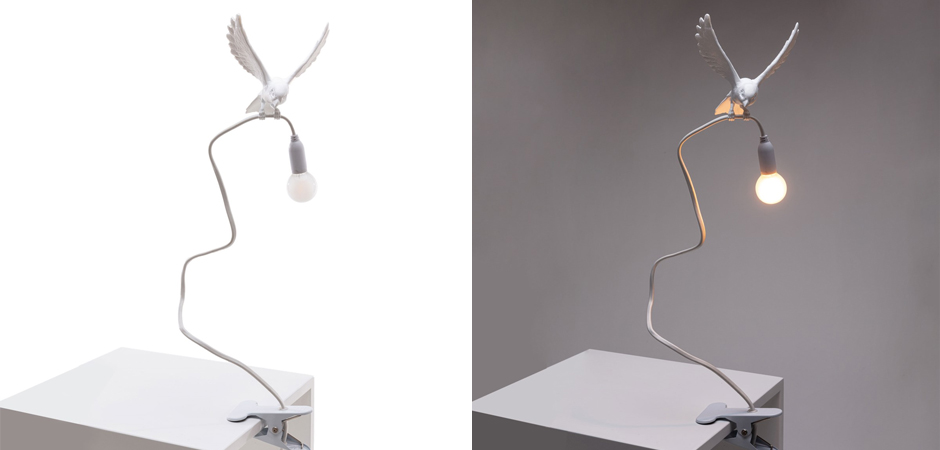 Настольная лампа Seletti Sparrow Landing Настольная лампа Seletti Sparrow Landing - Loft-Concept в Перми