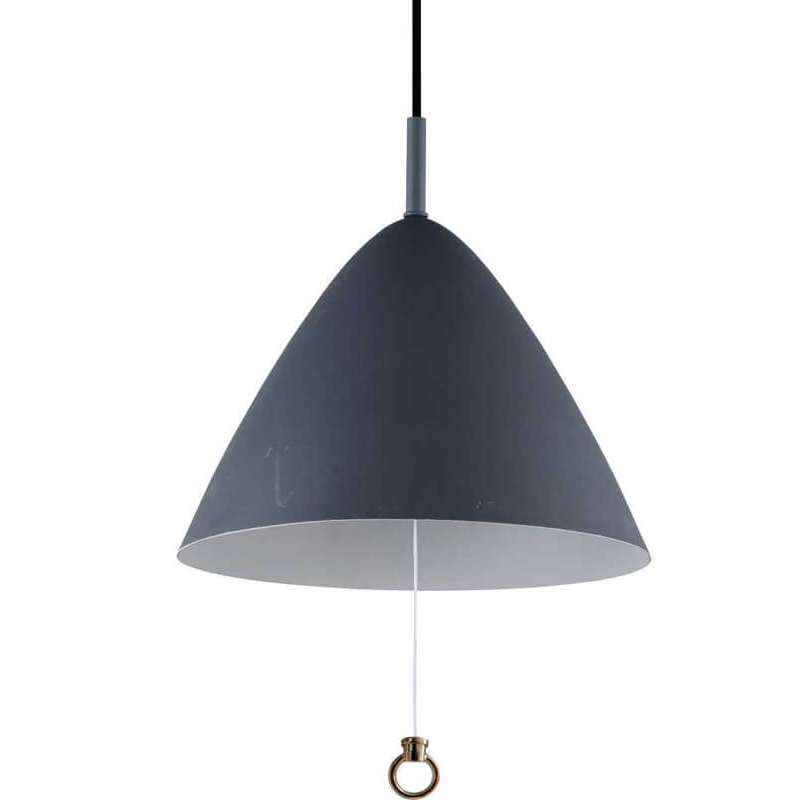 Подвесной светильник Cosmo Dome Cone black Черный в Перми | Loft Concept 